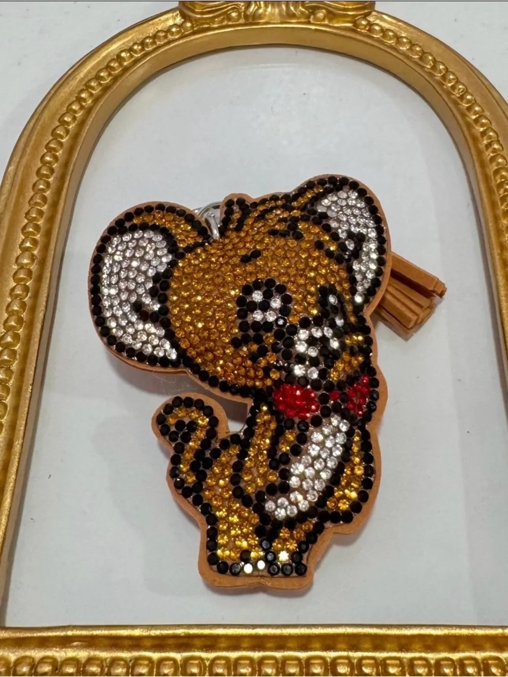 New Rhinestone Jerry Keychain